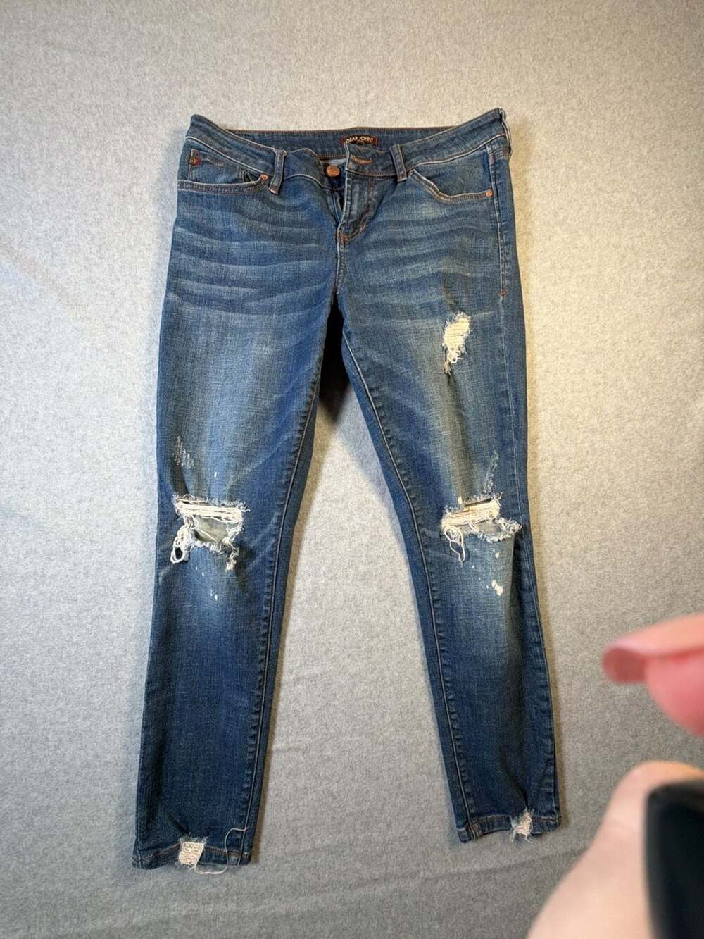 Dear John Distressed Skinny Jeans Size 29